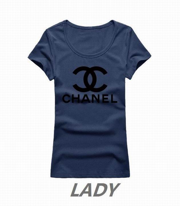 Chanel short round collar T woman S-XL-043